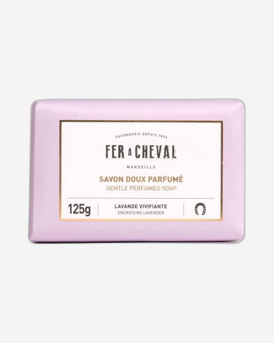 صابون معطر لطيف من Fer A Cheval "Savon Doux Parfumé" - اللافندر المنشط