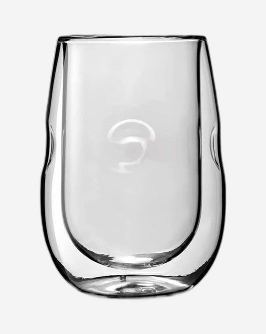 طقم أكواب زجاجية مزدوجة الجدار من كويزين آرت، قطعتين، سعة 300 مل