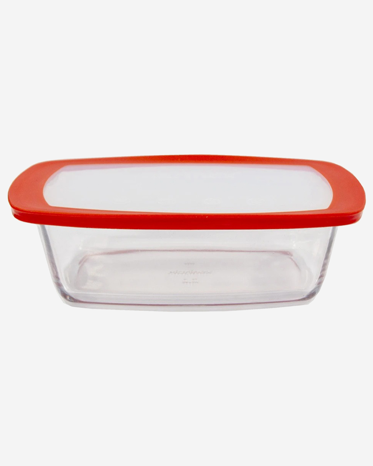 Marinex Rectangular Glass Loaf Dish with Plastic Lid, Heat-Resistant, 1.5L