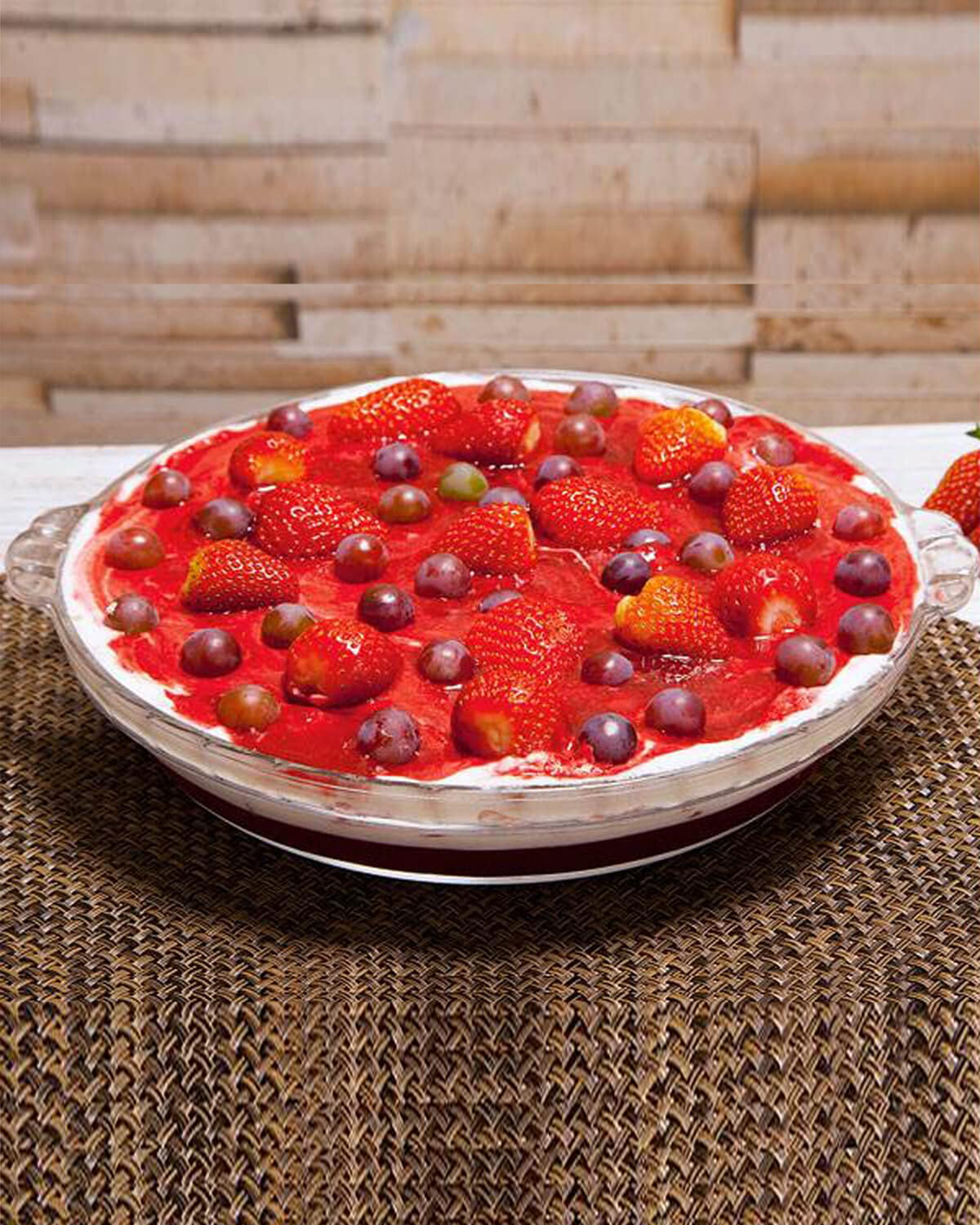 Marinex Fluted Glass Pie Dish, Heat-Resistant, Oven-Safe, 1.3L