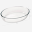Marinex Oval Glass Roaster, Heat-Resistant, Oven-Safe, 2.4L
