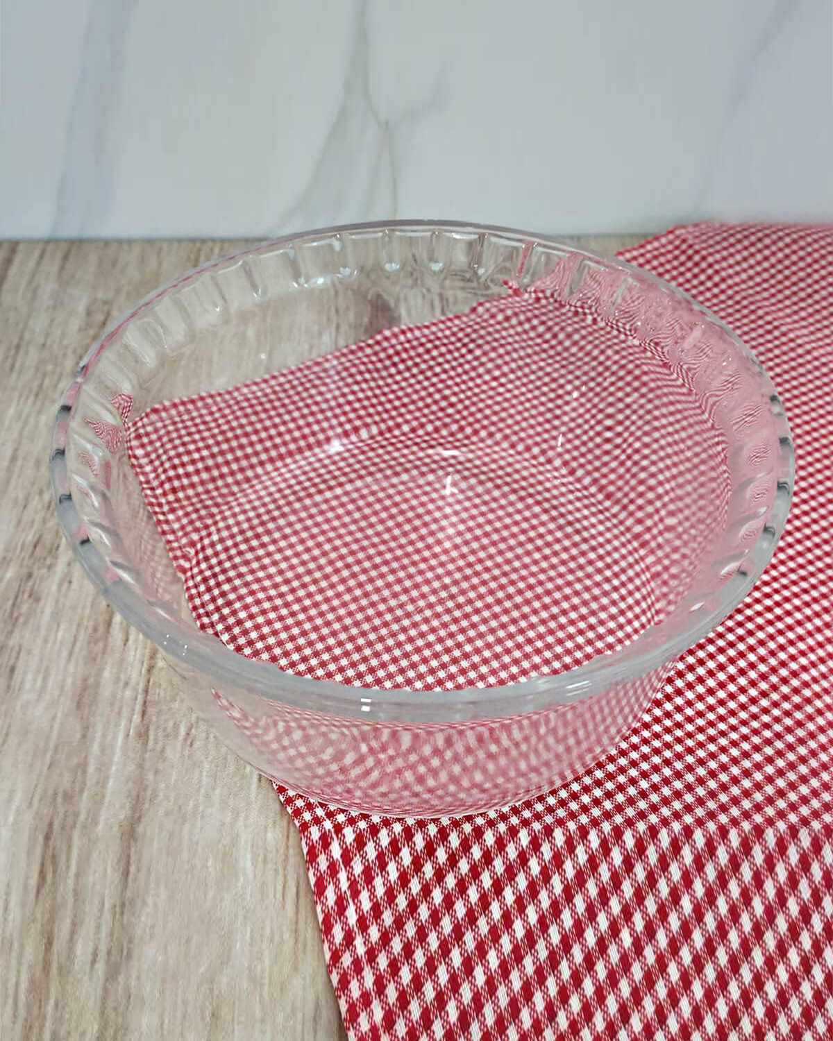 Marinex Glass Soufflé Dish, Heat-Resistant, Oven-Safe, 1.4L