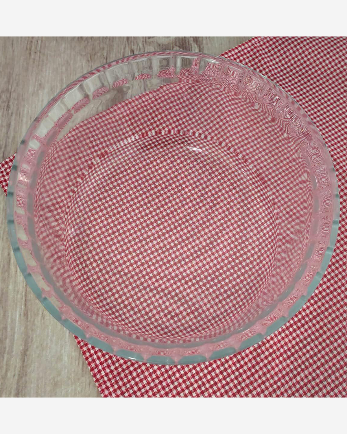 Marinex Large Glass Soufflé Dish, Heat-Resistant, Oven-Safe, 2.4L