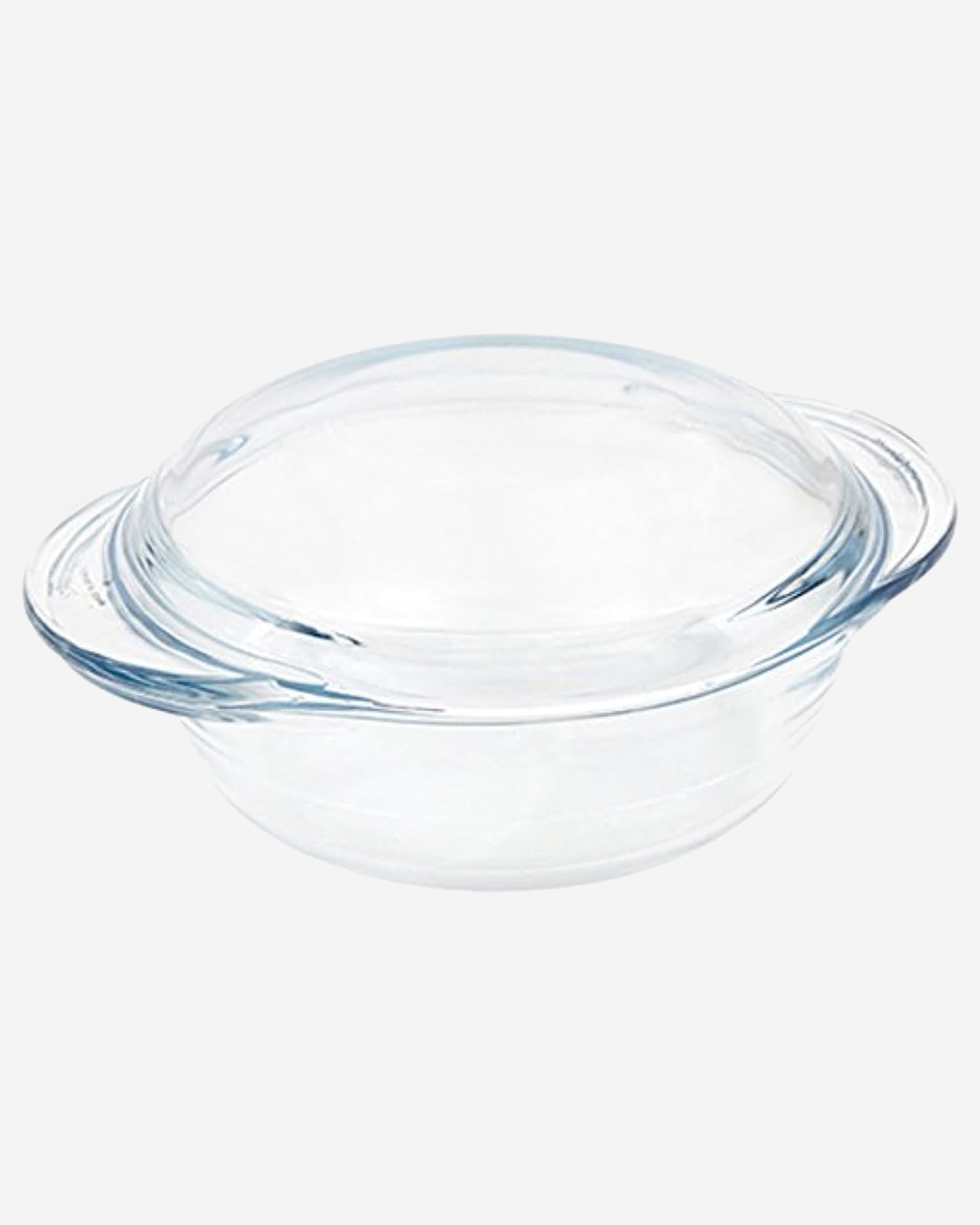 Marinex Glass Casserole with Lid, Heat-Resistant, Oven-Safe, 1.0L