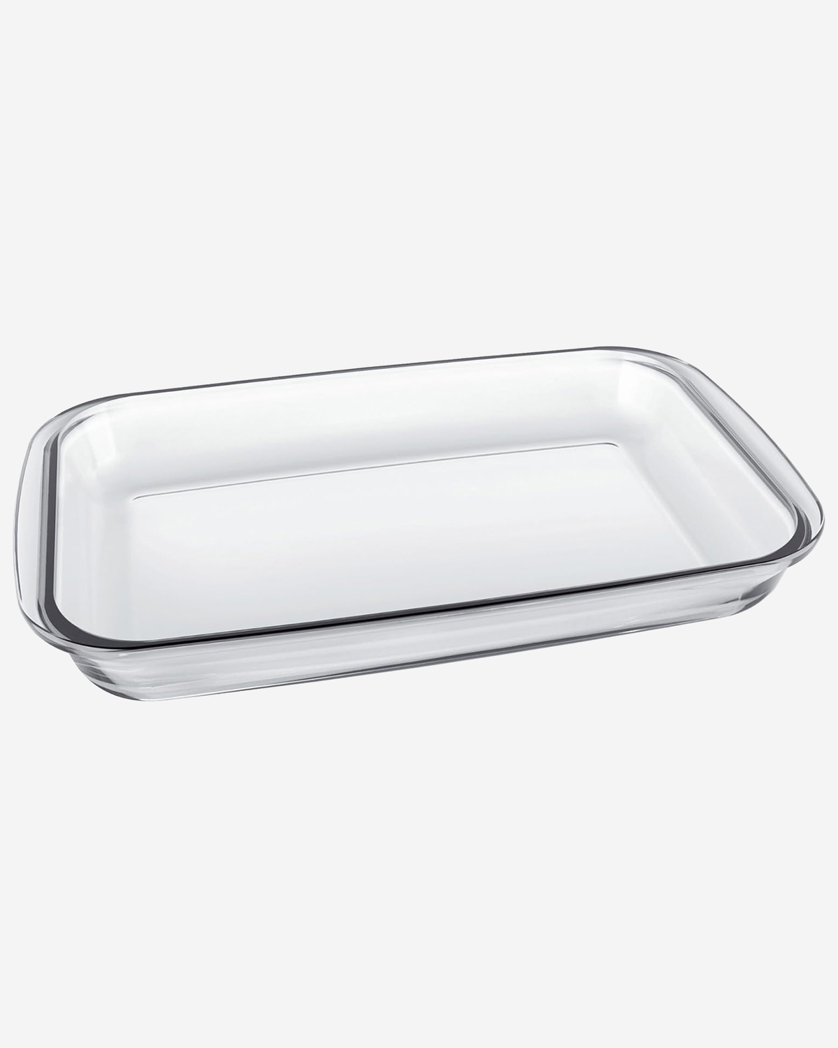 Marinex Medium Rectangular Glass Roaster, 2.2L, Heat-Resistant, Oven-Safe, Transparent