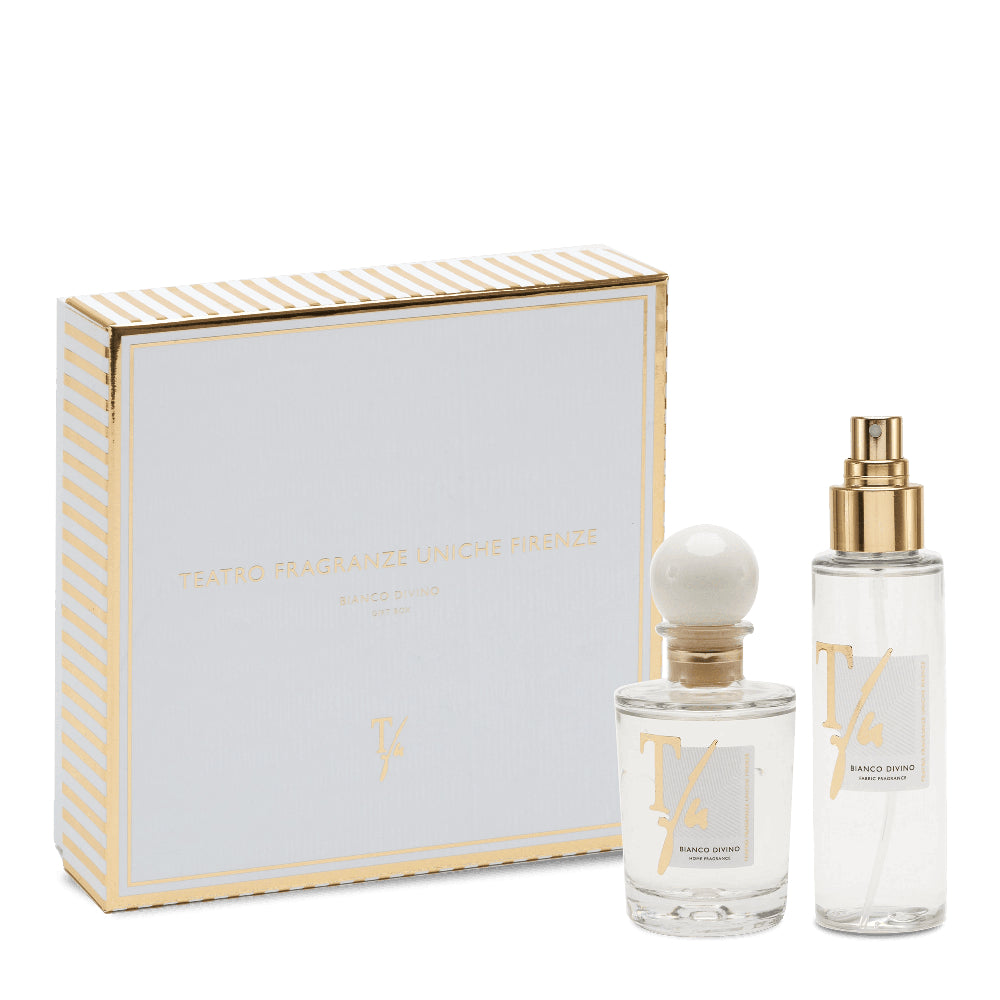 White Divine Gift Box 100ml Diffuser + 100ml Fabric Spray