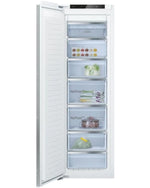 Bosch, ?235L Gross 211L Net Capacity Built-In Upright Freezer, Series 6, NoFrost & BigBox Drawers - GIN81AEE0M White