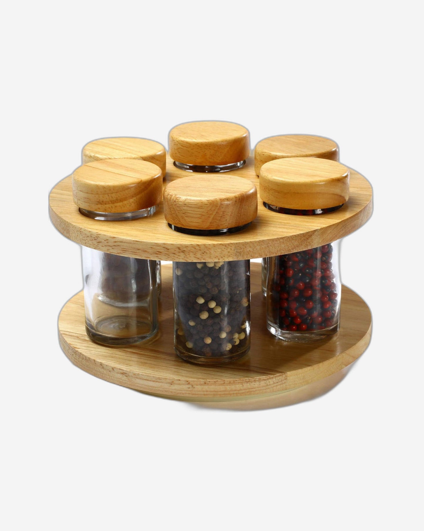 رف توابل بيلي مع 6 زجاجات