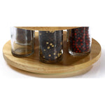 رف توابل بيلي مع 6 زجاجات