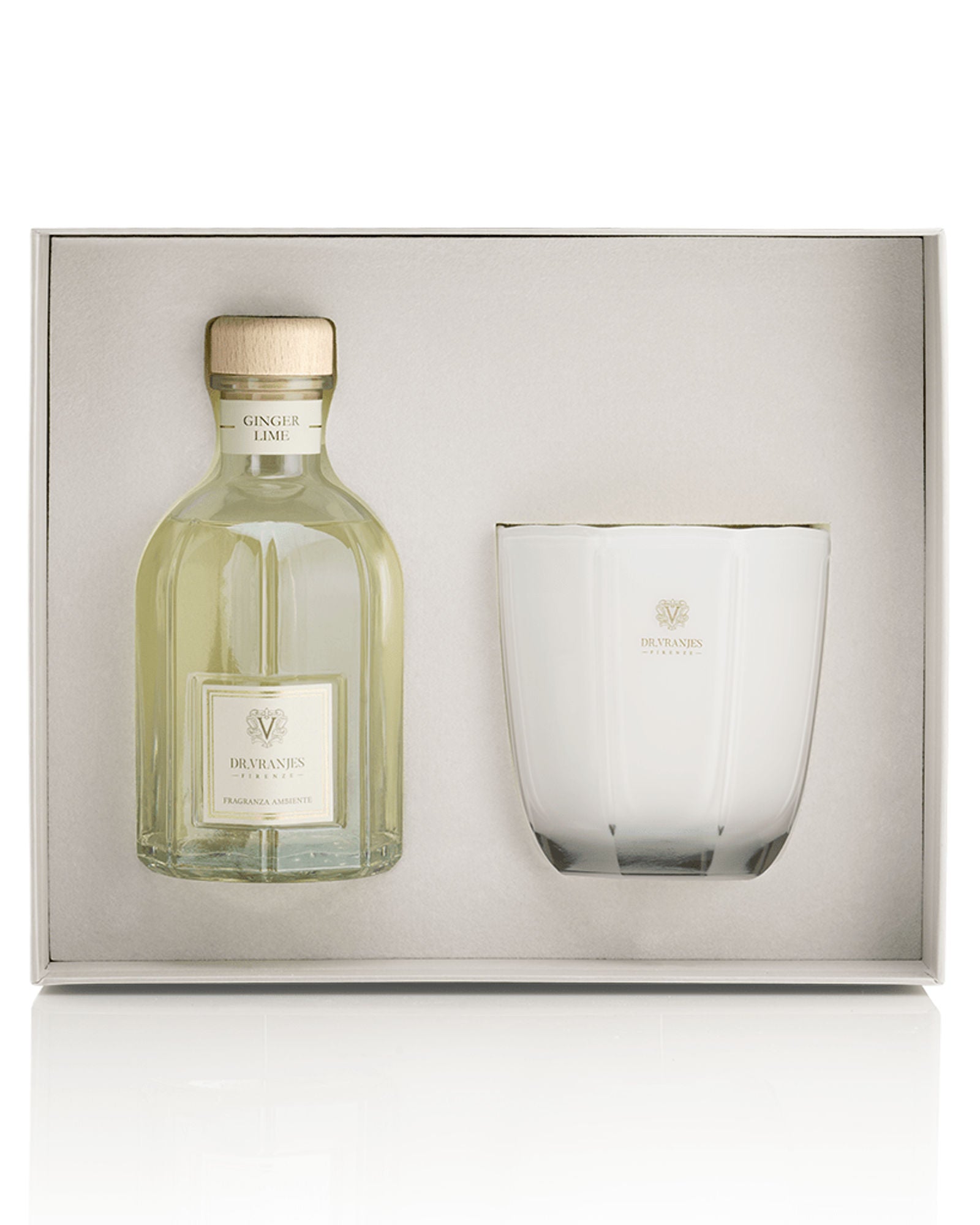 علبة هدايا دكتور فرانيس بنكهة الزنجبيل والليمون ٥٠٠ مل + كانديلا ٥٠٠ غرام