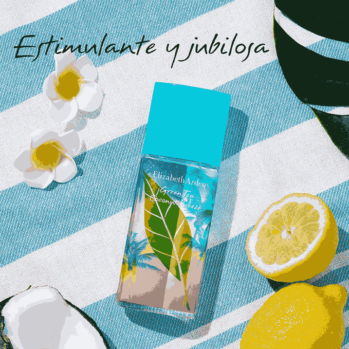 إليزابيث آردن شاي أخضر بنكهة جوز الهند 100 مل