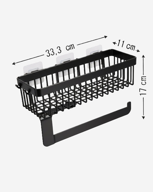 Herevin Polypropylene Shelf with Towel Holder