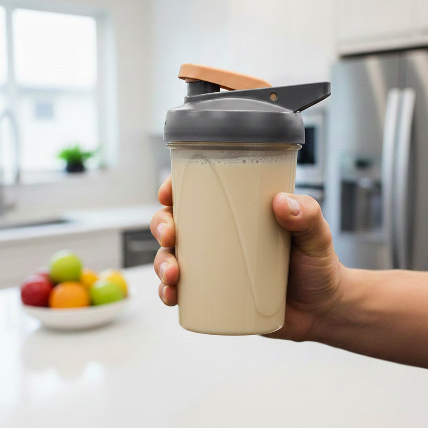 Herevin Polypropylene Gym Shaker Bottle 500ml