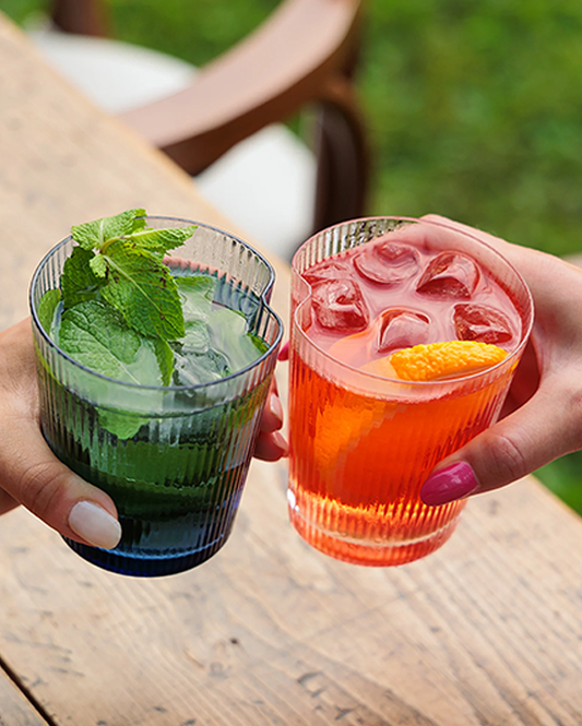 Zafferano Handy Glass Tumbler Clear 33.5cl