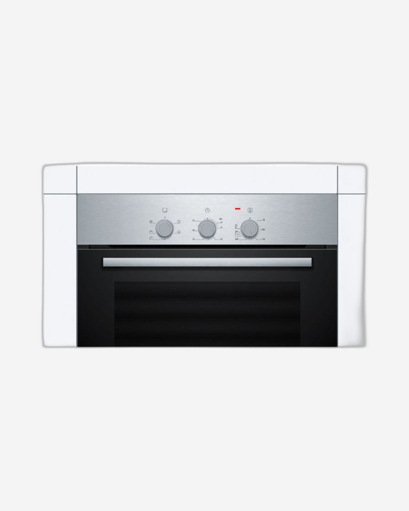 فرن بوش المدمج 60 سم، السلسلة 2، 4 أوضاع تسخين، ستانلس ستيل - HBF011BR2M فضي