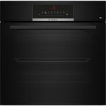 Bosch Series 6, built-in oven, 3D Hot Air, Auto Pilot 60 x 60 cm,
 Black 
HBJ559EB6M