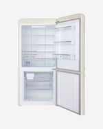 ثلاجة هوفر سعة 300 لتر بتصميم كلاسيكي مع فريزر سفلي