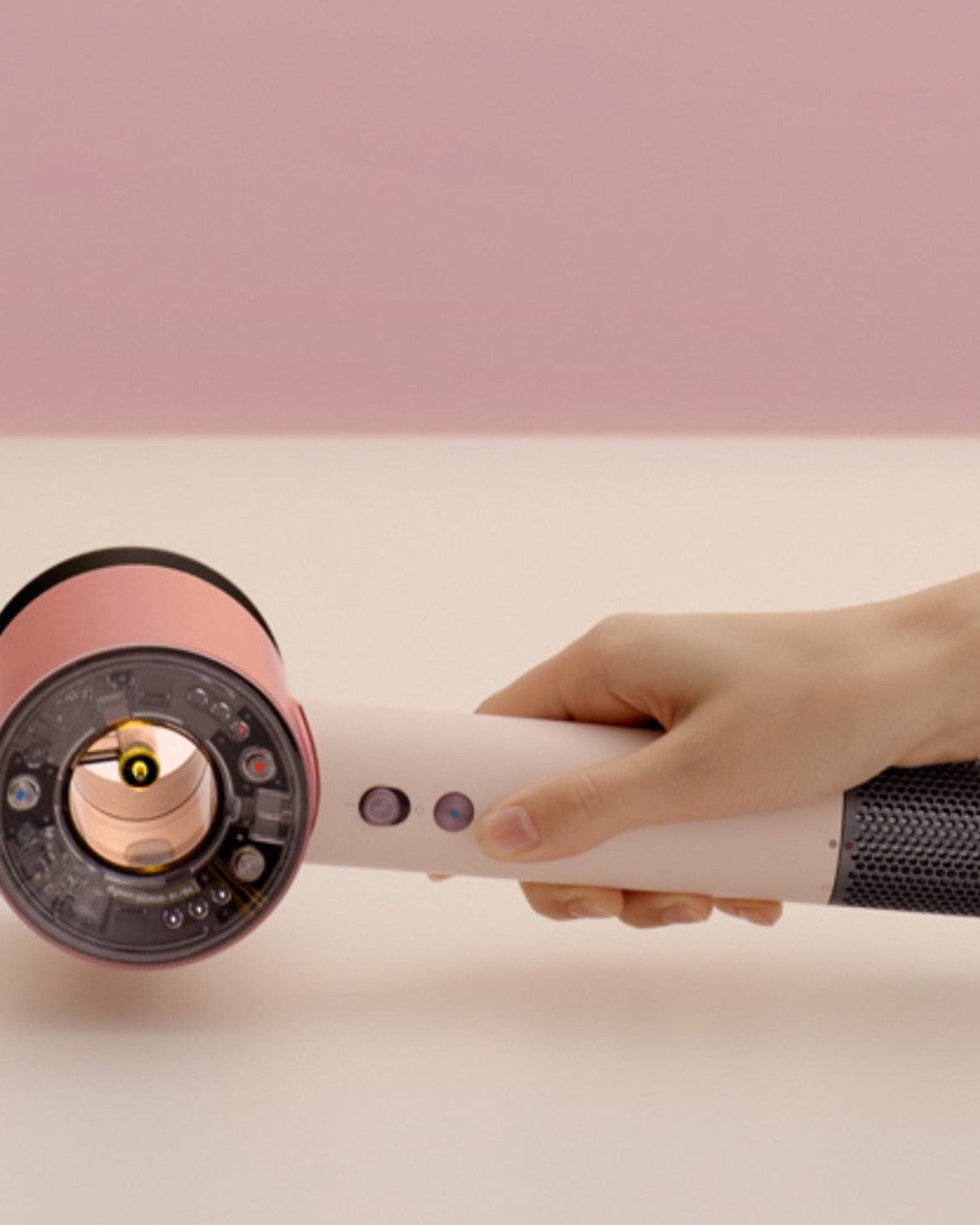 مجفف الشعر دايسون سوبرسونيك نيورال سيراميك وردي/ذهبي وردي