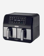 مقلاة هوائية رقمية ثنائية المنطقة من كينوود