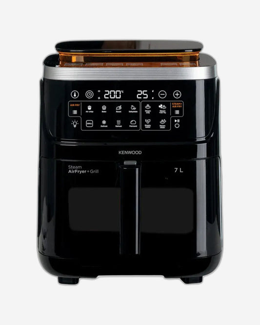 مقلاة كينوود الهوائية البخارية الزجاجية HFS92.000BK سعة 7 لتر