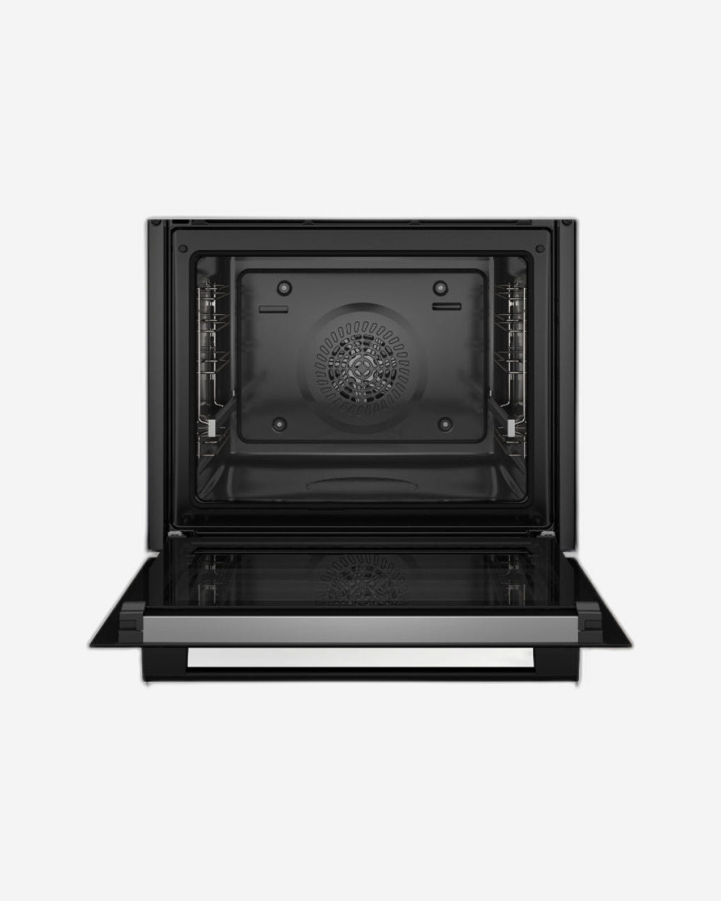 فرن بوش المدمج من السلسلة 4 مع وظيفة البخار الإضافية 60 × 60 سم - HRG272EB3M أسود