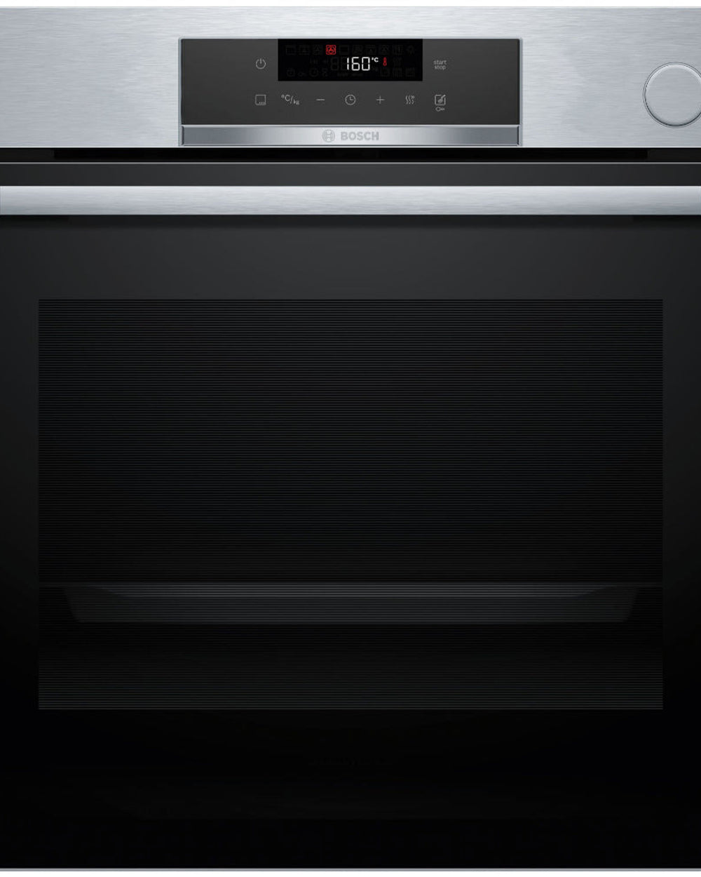 Bosch Series 4 Built-in oven with added steam function 60 x 60 cm - HRG532ES3M Stainless steel