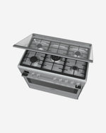 فرن بوش قائم بذاته يعمل بالغاز والكهرباء، مقاس 90 × 60 سم