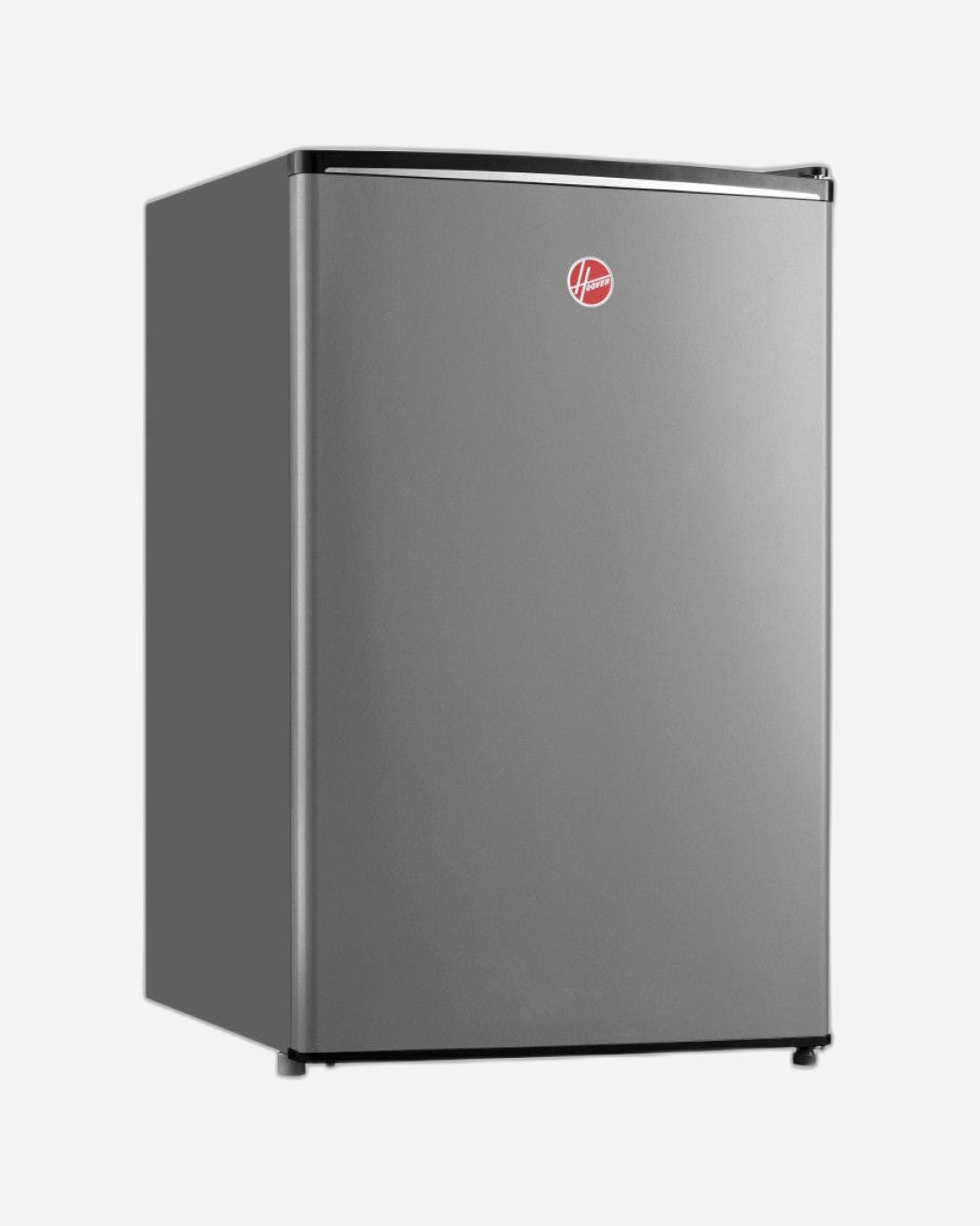 ثلاجة هوفر المدمجة ذات الباب الواحد بسعة 160 لترًا مع حجرة تجميد - تحكم ميكانيكي، منظم حرارة قابل للتعديل، رف واحد قابل للإزالة، خاصية إزالة الجليد، لون فضي - HSD-K160-S