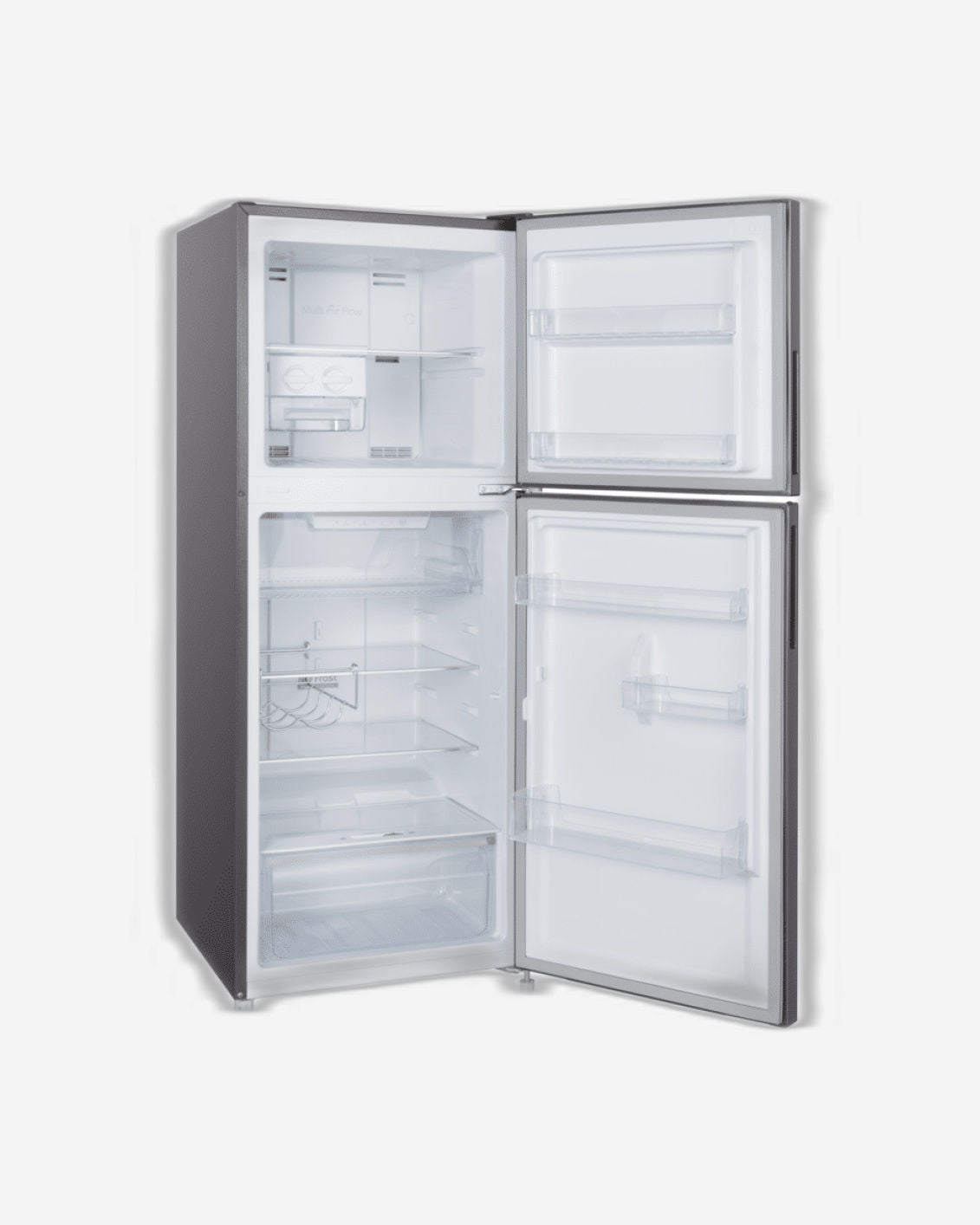 ثلاجة هوفر 260 لتر بتقنية العاكس المزدوج، ذات مجمد علوي