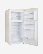 ثلاجة هوفر 326 لتر بتصميم كلاسيكي مع فريزر علوي