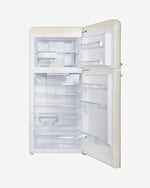 ثلاجة هوفر 326 لتر بتصميم كلاسيكي مع فريزر علوي