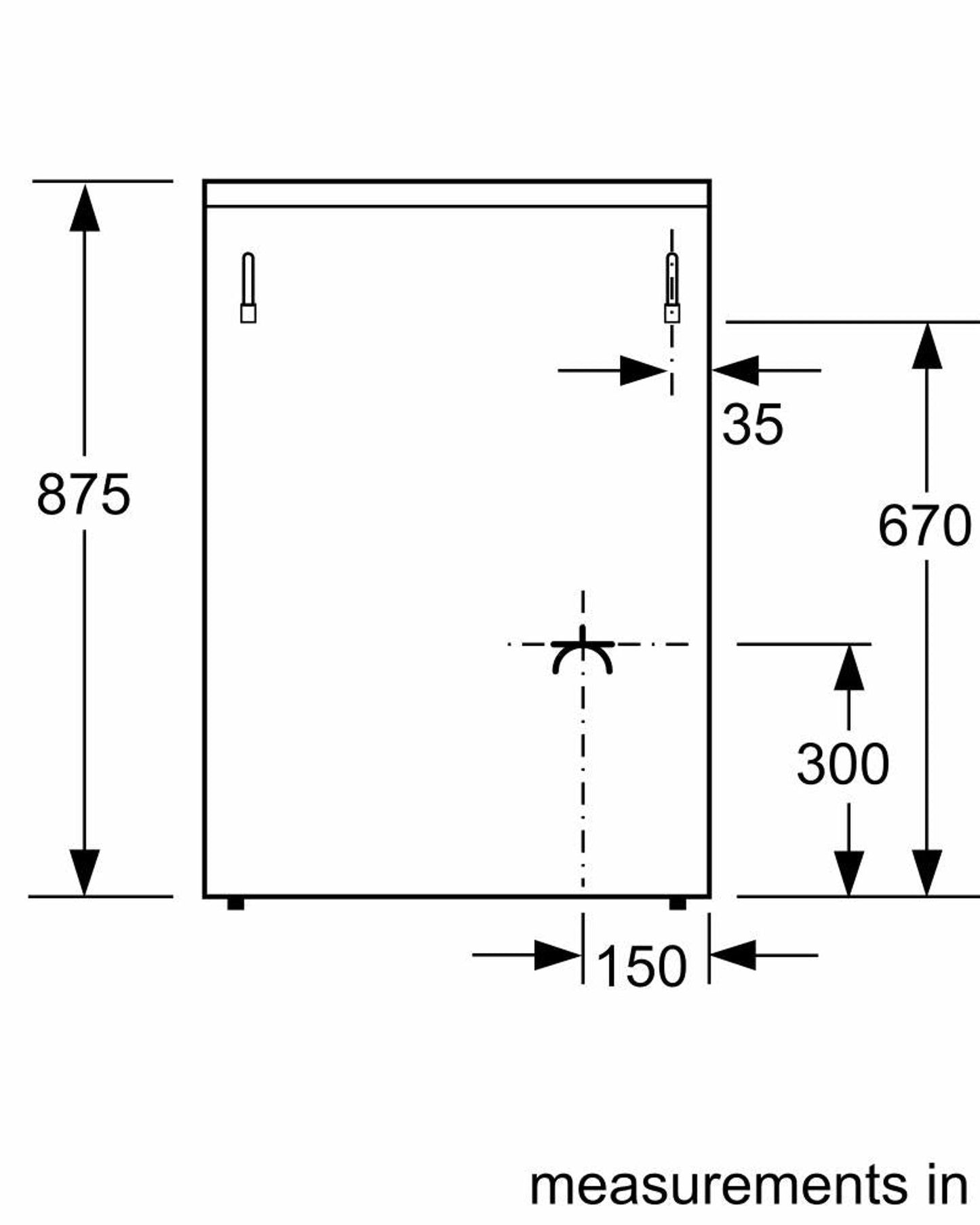 طباخ بوش المستقل 53.7 كجم