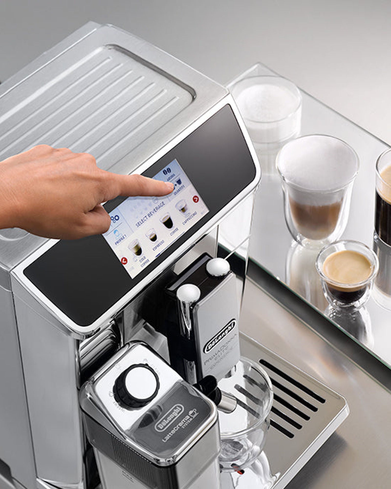 ماكينة القهوة ديلونجي بريمادونا إيليت الأوتوماتيكية