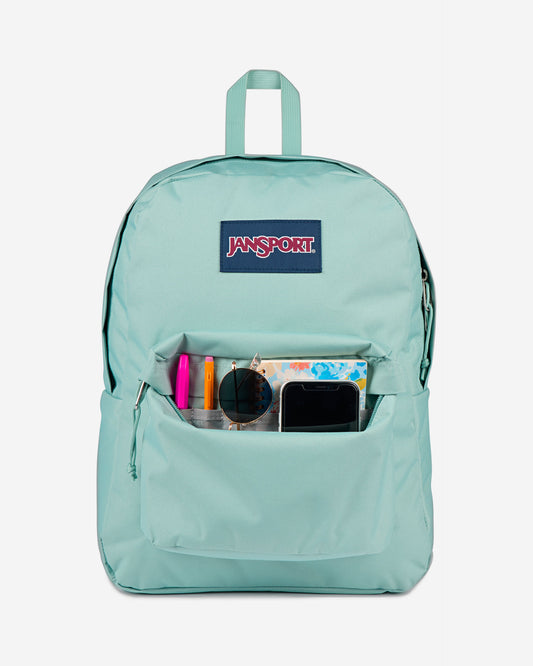 حقيبة ظهر JanSport SuperBreak One متوسطة الحجم بلون أخضر فاتح EK0A5BAG0W31