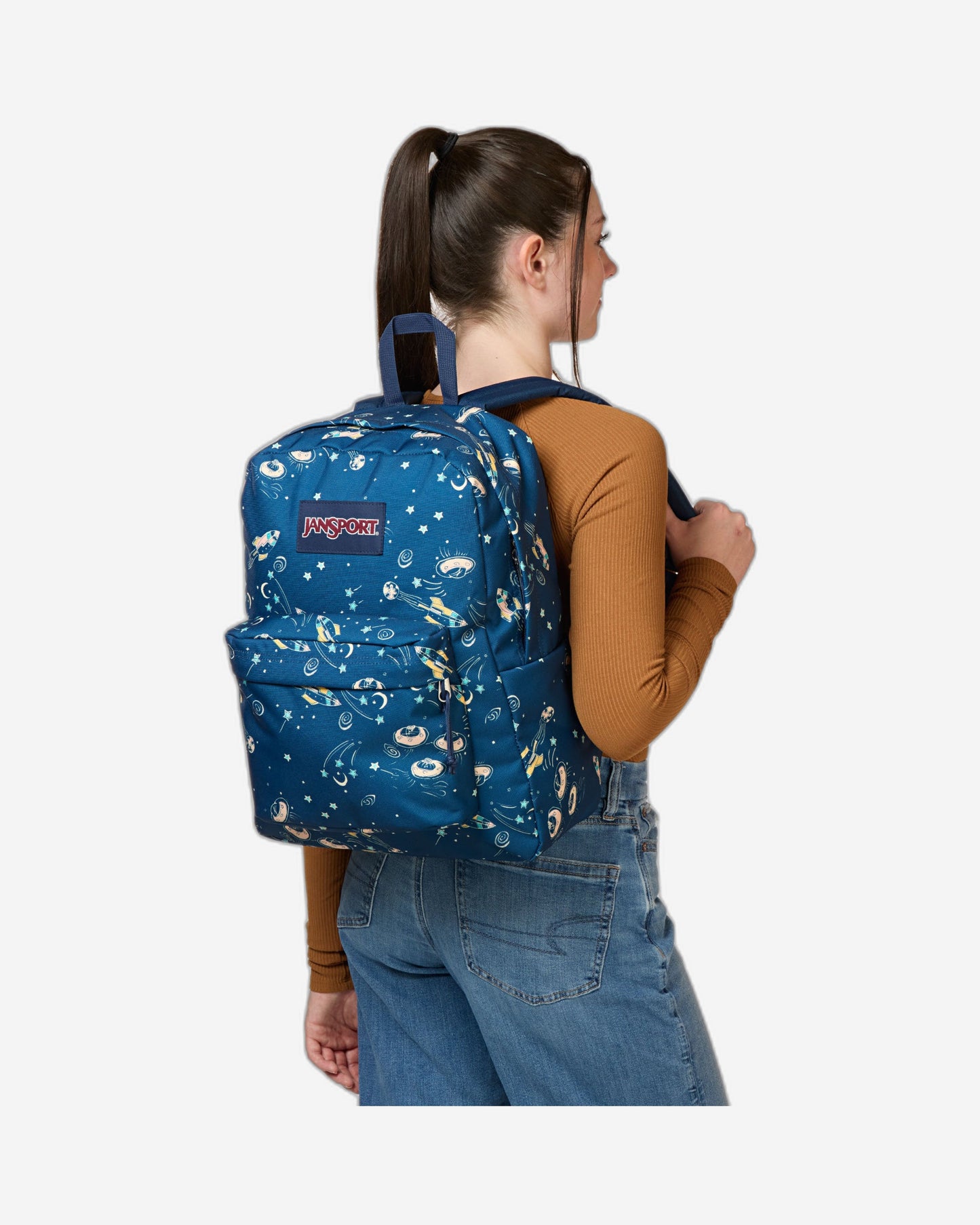 حقيبة ظهر جان سبورت سوبر بريك وان متوسطة الحجم Vortex Voyage EK0A5BAG0W41