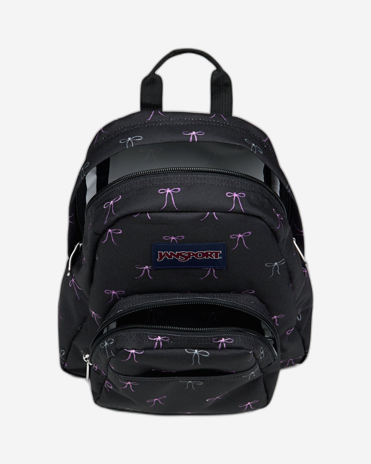 حقيبة ظهر JanSport Half Pint صغيرة من Bad Bows EK0A5BBI0W21