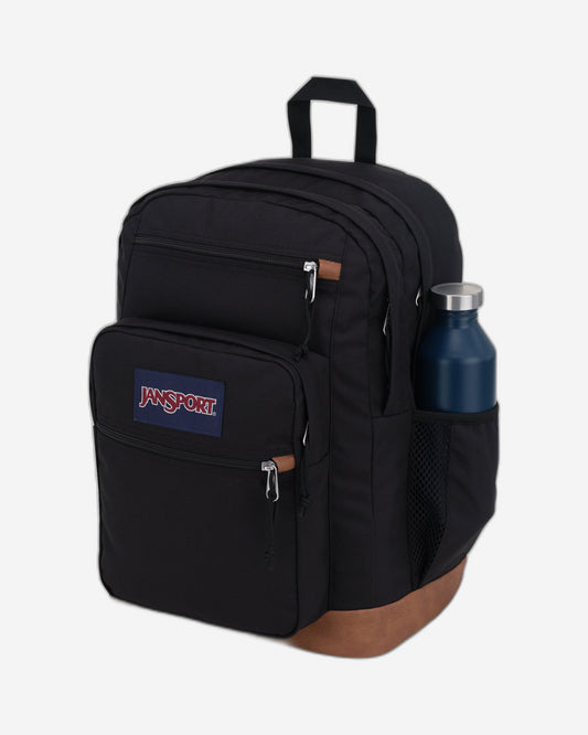 حقيبة ظهر سوداء كبيرة الحجم للكمبيوتر المحمول من جانسبورت كول ستودنت