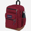 حقيبة ظهر JanSport Cool Student كبيرة الحجم للكمبيوتر المحمول باللون الأحمر المحمر