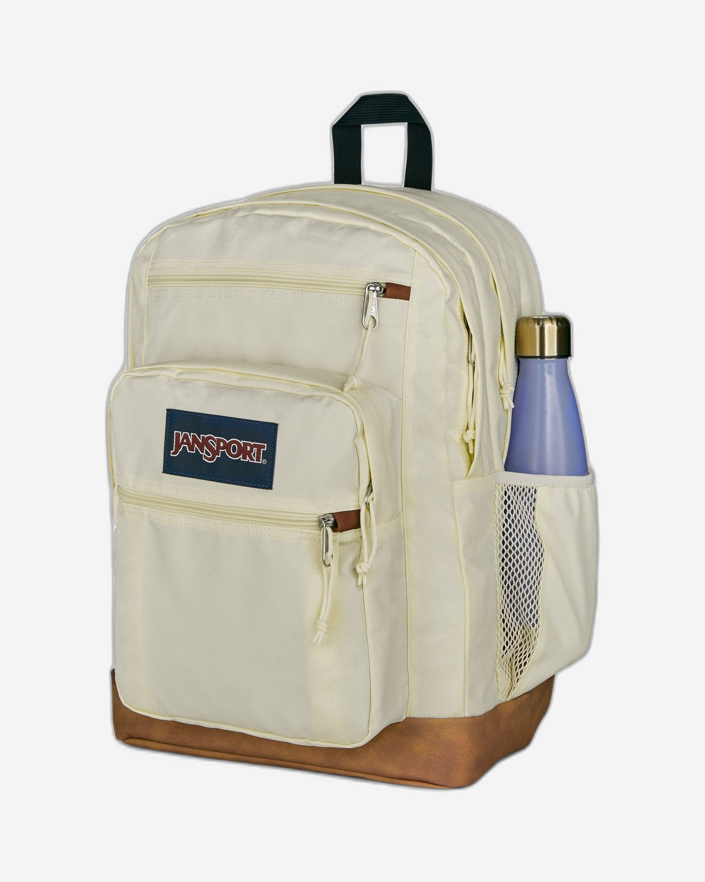حقيبة ظهر JanSport Cool Student كبيرة الحجم للكمبيوتر المحمول بتصميم جوز الهند