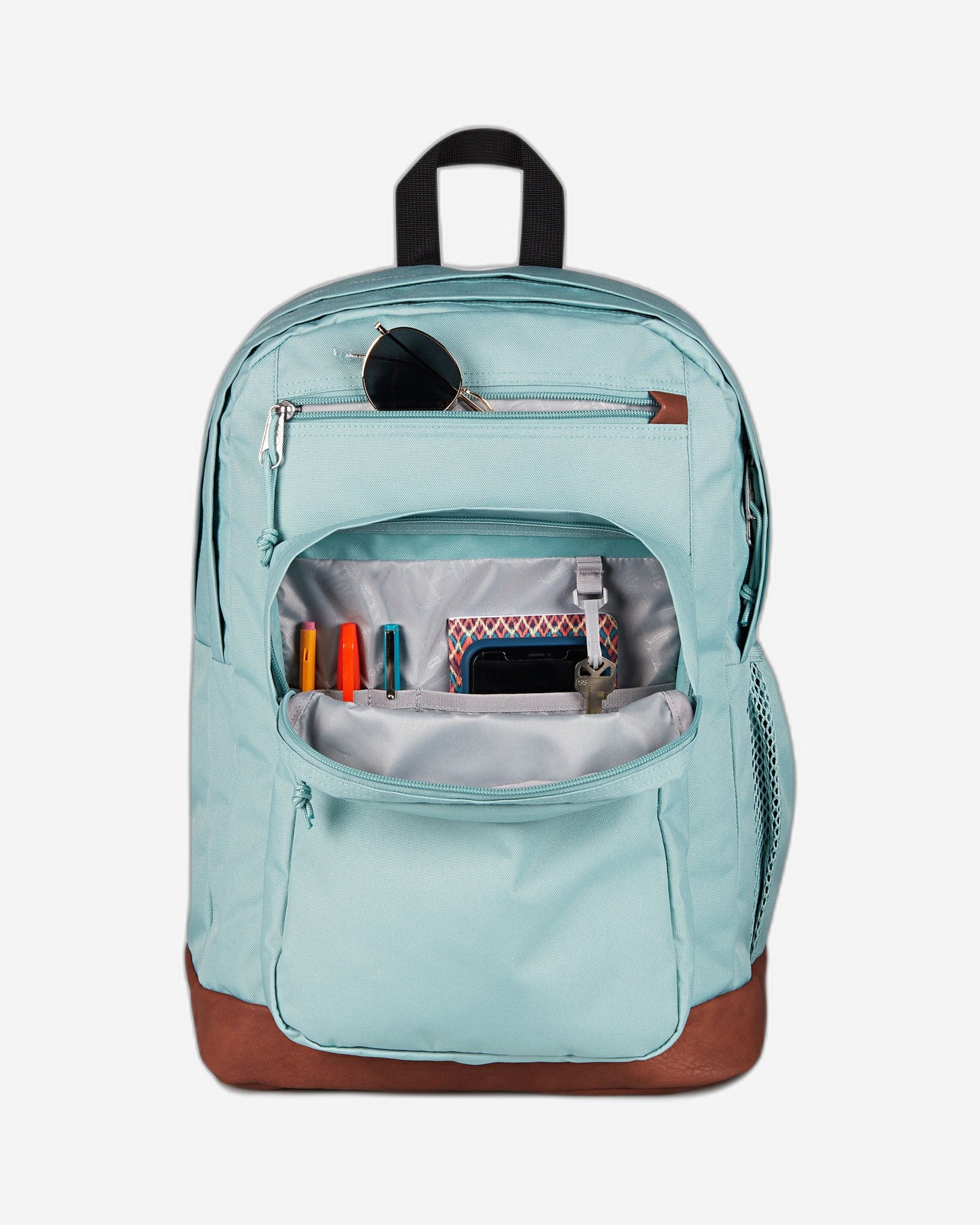 حقيبة ظهر جان سبورت كول ستيودنت كبيرة جدًا للكمبيوتر المحمول - لون أخضر فاتح باهت EK0A5BAK0W31