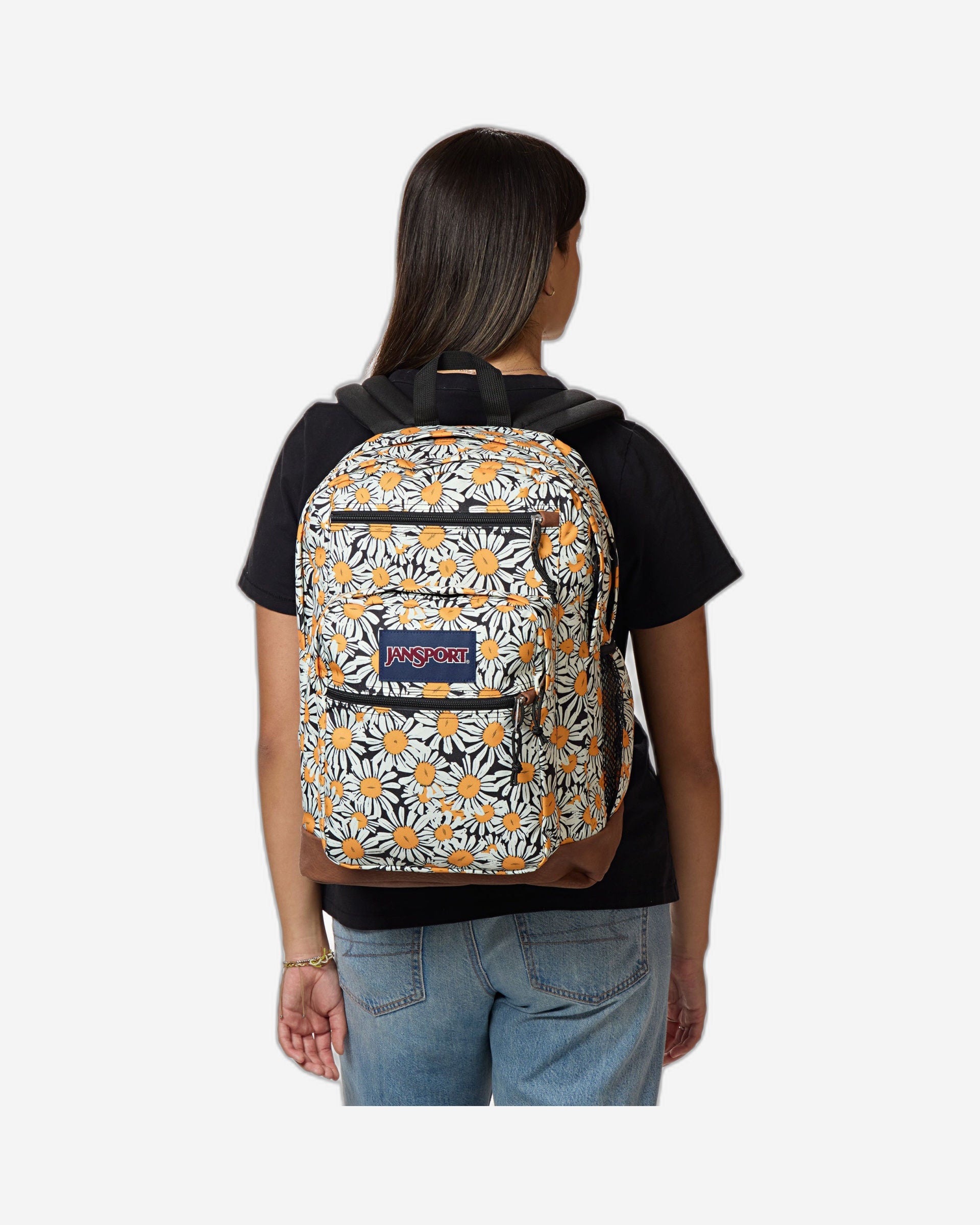 حقيبة ظهر JanSport Cool Student كبيرة جدًا للكمبيوتر المحمول Daisydreamscape EK0A5BAK2Y81