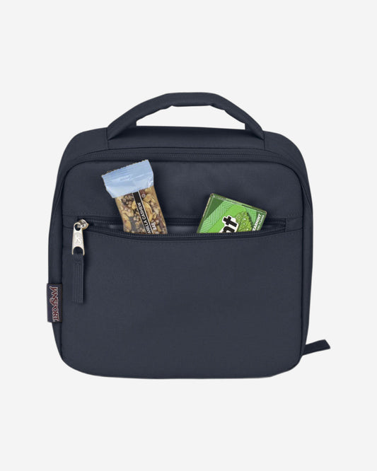 حقيبة غداء كبيرة من JanSport Lunch Break باللون الأزرق الداكن EK0A5BDLN541