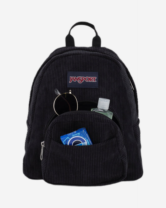 حقيبة ظهر صغيرة JanSport Half Pint FX سوداء مخملية EK0A5BII9O81