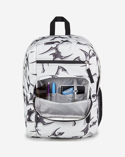 حقيبة ظهر كبيرة للكمبيوتر المحمول JanSport Big Student Cybersilverwhit EK0A5BAH2W61
