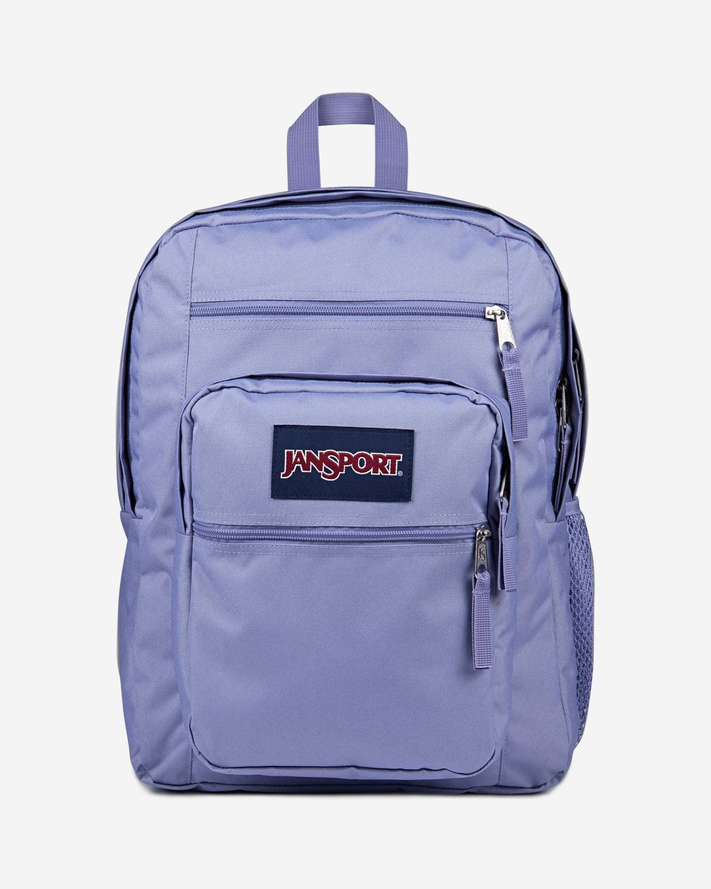 حقيبة ظهر كبيرة الحجم من JanSport للطلاب، لون لافندر رمادي، مناسبة لأجهزة الكمبيوتر المحمولة