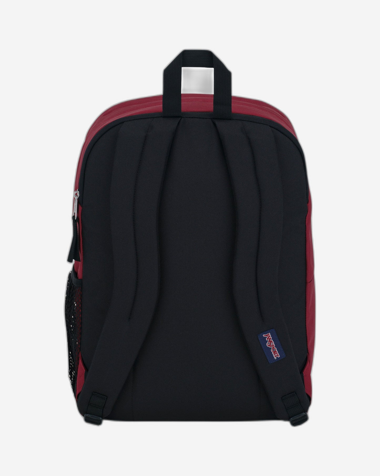 حقيبة ظهر كبيرة الحجم من JanSport للطلاب، مناسبة لأجهزة الكمبيوتر المحمول الكبيرة، لون أحمر محمر