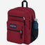 حقيبة ظهر كبيرة الحجم من JanSport للطلاب، مناسبة لأجهزة الكمبيوتر المحمول الكبيرة، لون أحمر محمر
