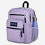 حقيبة ظهر كبيرة الحجم من JanSport للطلاب، لون أرجواني فاتح، مناسبة لأجهزة الكمبيوتر المحمولة الكبيرة