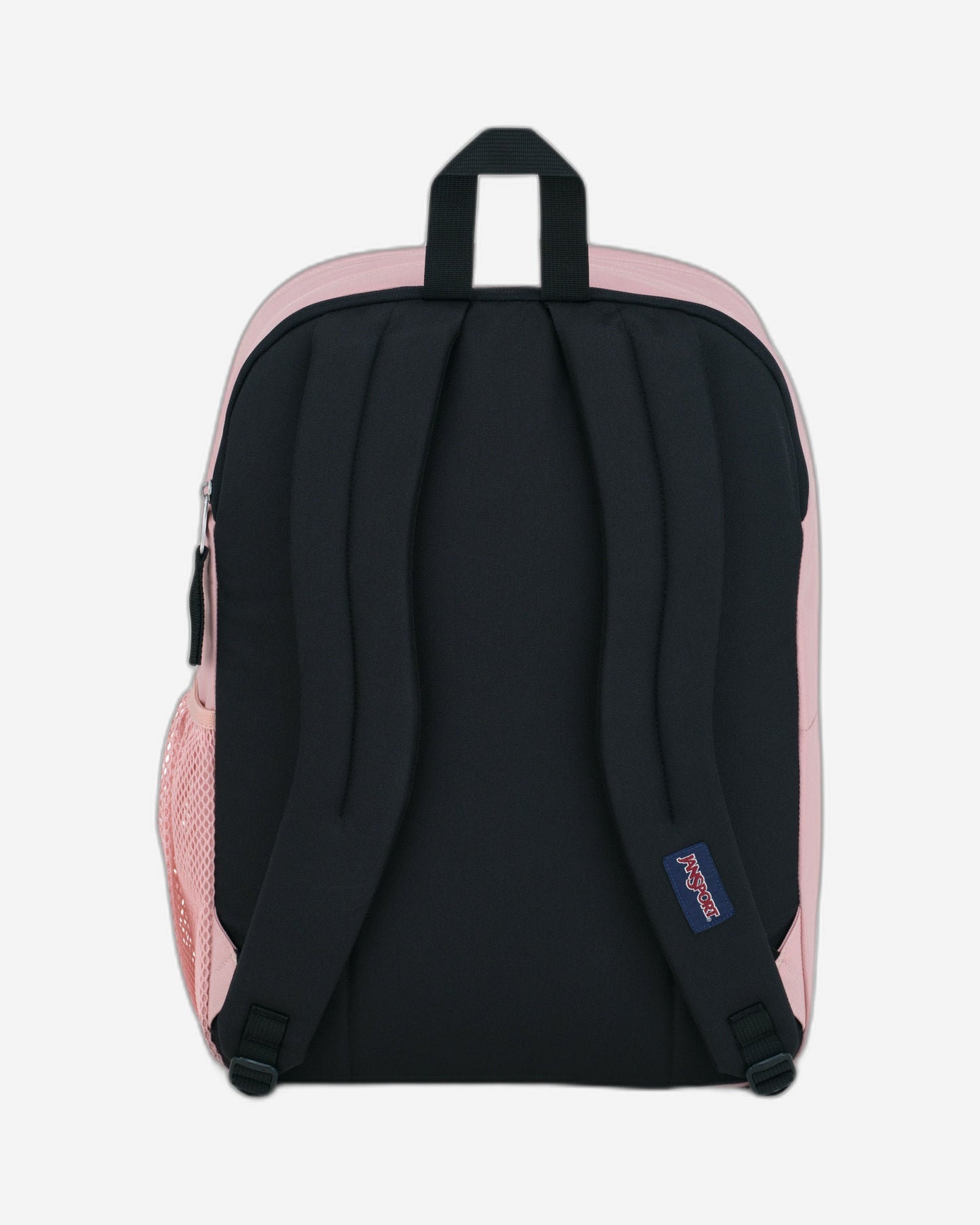 حقيبة ظهر كبيرة الحجم من JanSport للطلاب، لون وردي ضبابي، مناسبة لأجهزة الكمبيوتر المحمولة الكبيرة