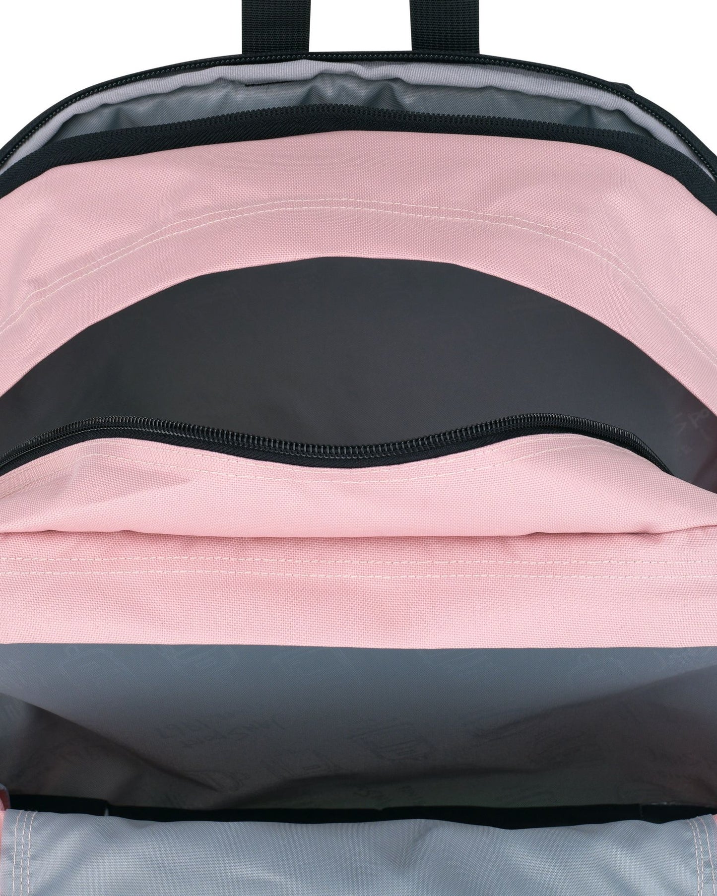 حقيبة ظهر كبيرة الحجم من JanSport للطلاب، لون وردي ضبابي، مناسبة لأجهزة الكمبيوتر المحمولة الكبيرة